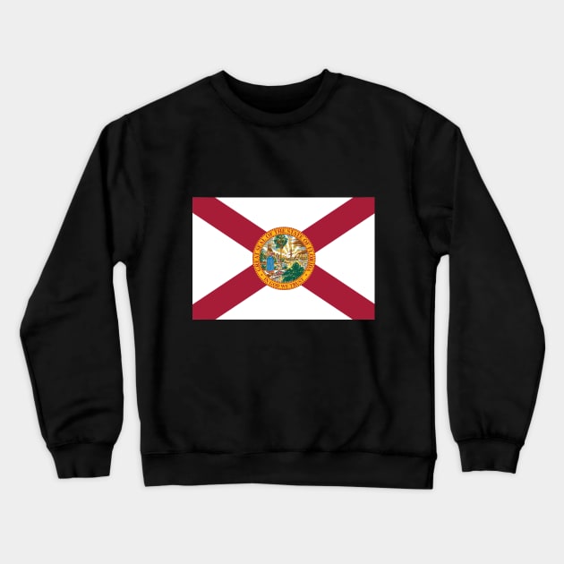 Florida Crewneck Sweatshirt by Wickedcartoons